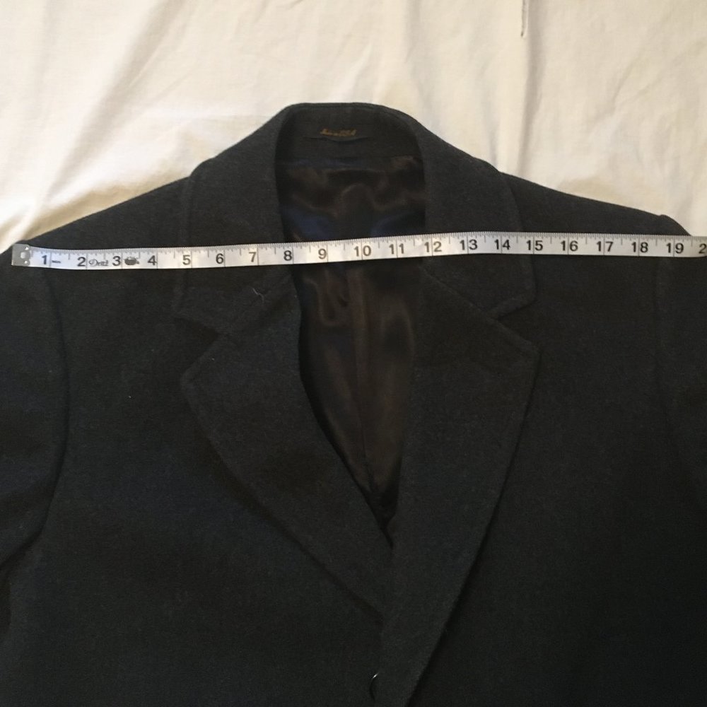 Vintage London Fog 100% Wool Overcoat Extra Long 42 - Picture 7 of 15